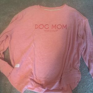simply southern “dog mom” crewneck
